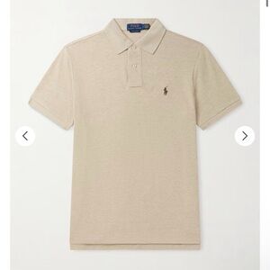 Polo by Ralph Lauren Men's Light Tan Polo Shirt
